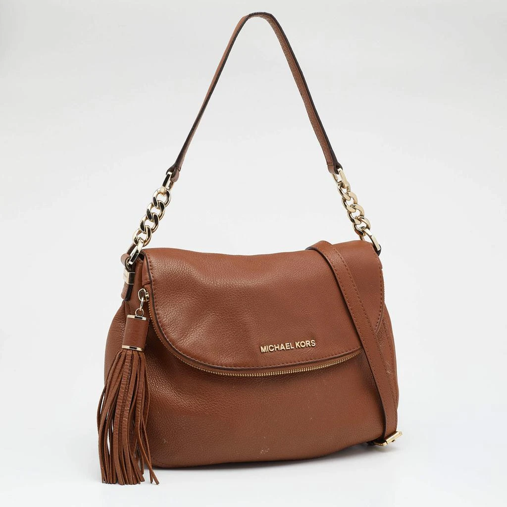 商品[二手商品] Michael Kors|MICHAEL Michael Kors Brown Leather Bedford Crossbody Bag,价格¥813,第3张图片详细描述