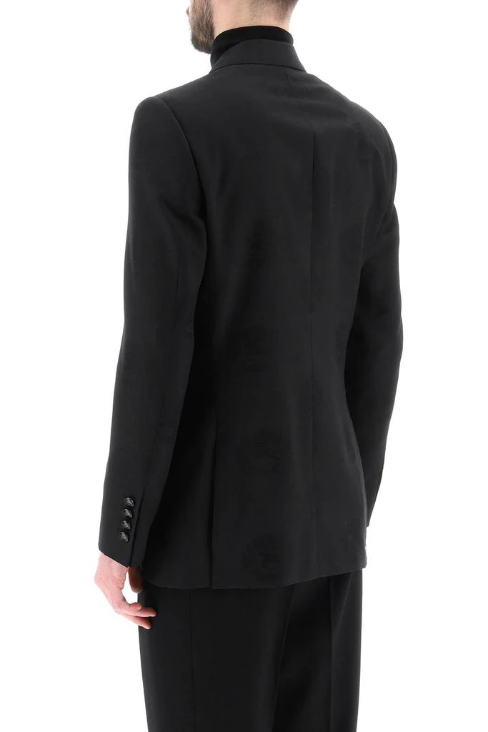 商品Burberry|tuxedo jacket with jacquard details,价格¥7656,第3张图片详细描述