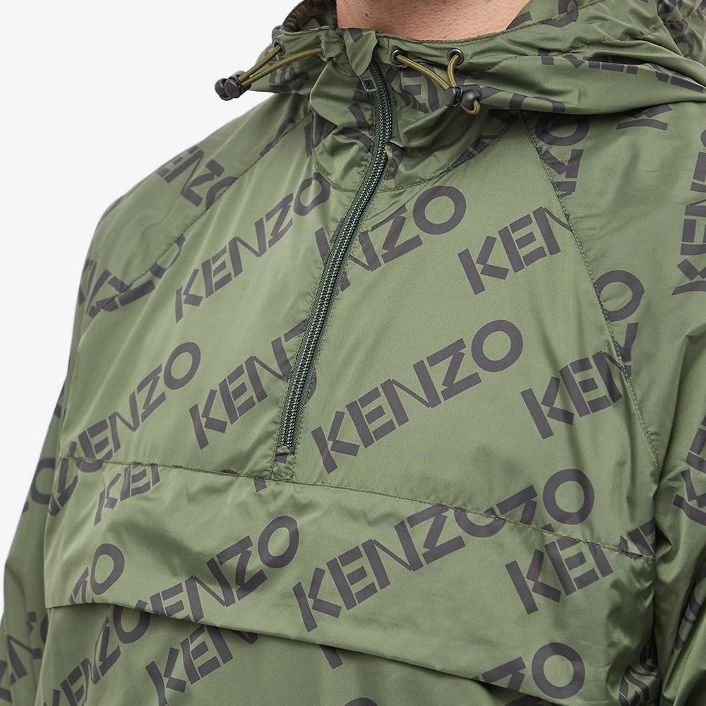 商品Kenzo|Kenzo Repeat Logo Popover Windbreaker,价格¥2151,第5张图片详细描述