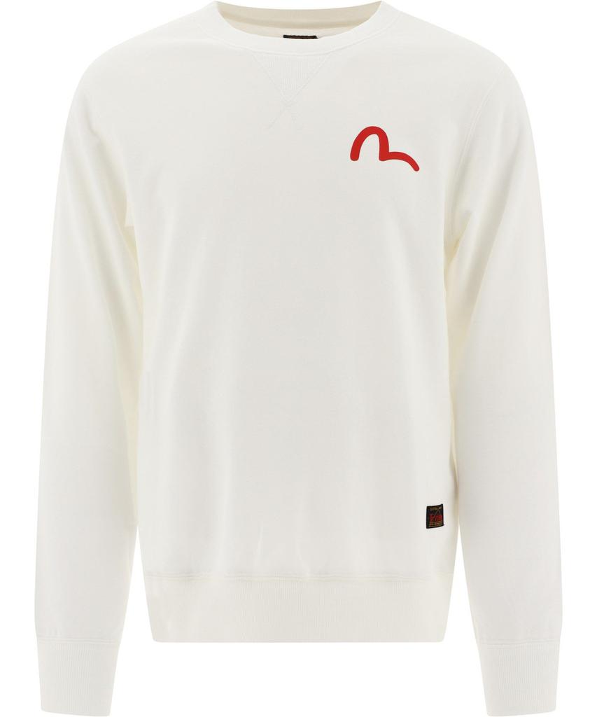 Evisu Mens White Sweatshirt商品第1张图片规格展示