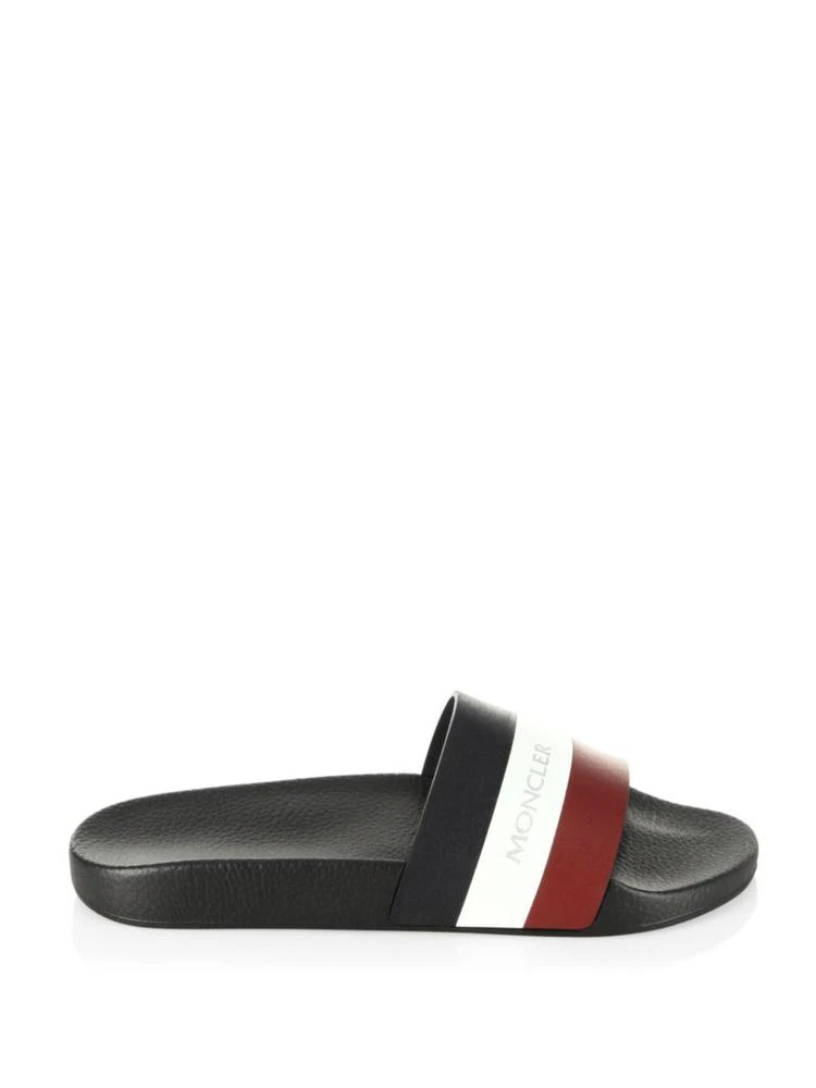 商品Moncler|Basile Pool Rubber Slide Sandals,价格¥2212,第5张图片详细描述