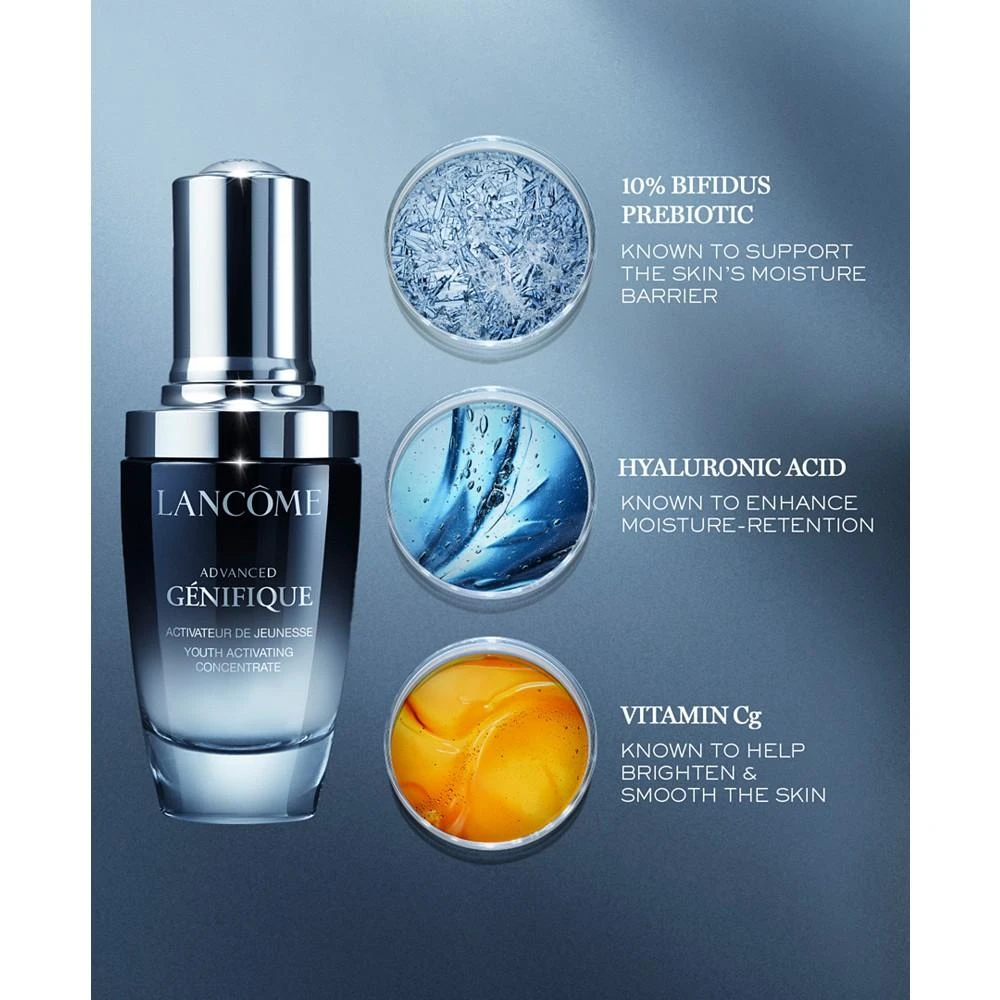 商品Lancôme|Advanced Génifique Radiance Boosting Face Serum with Bifidus Prebiotic, Hyaluronic Acid & Vitamin C, 3.8-oz.,价格¥667,第2张图片详细描述
