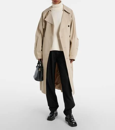商品The Frankie Shop|Mavis oversized trench coat,价格¥1836,第2张图片详细描述