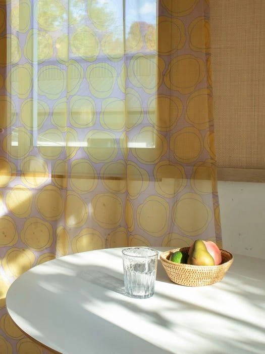 商品DROPDROPDROP|Softy Moonlight Sheer Glam Curtain,价格¥809,第2张图片详细描述