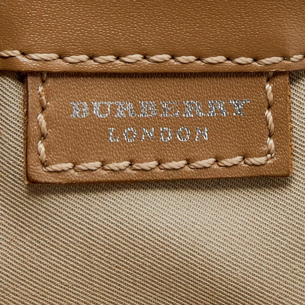 Burberry Pale Pink/Beige Nova Check Coated Canvas and Leather Tote 商品