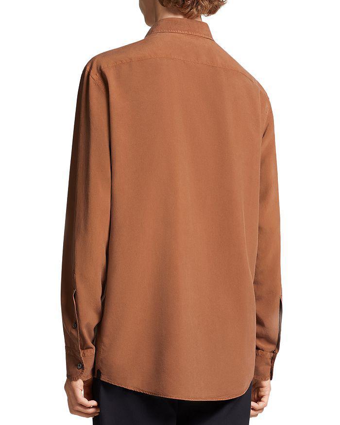 商品Zegna|Silk Garment Dyed Shirt,价格¥8244,第3张图片详细描述