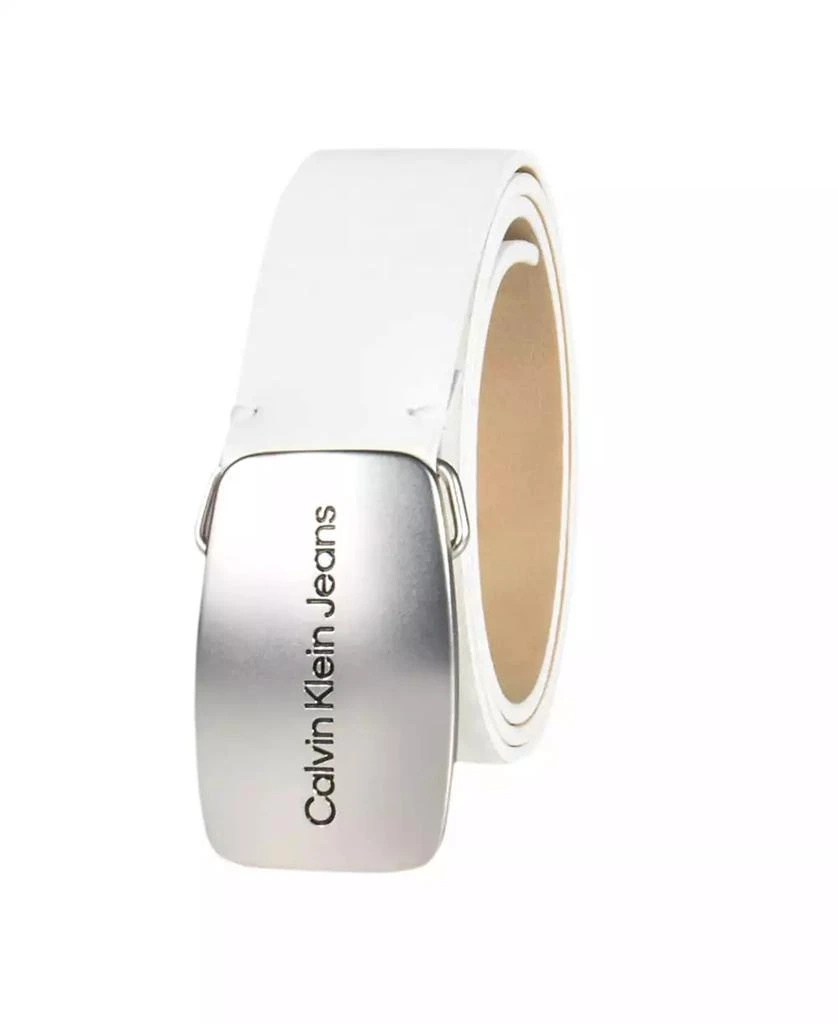 商品Calvin Klein|Calvin Klein Women's Jeans Casual Plaque Buckle Belt,价格¥363,第2张图片详细描述
