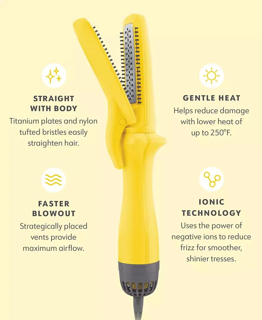 商品Drybar|The Straight Shot Blow-Drying Flat Iron,价格¥1345,第4张图片详细描述