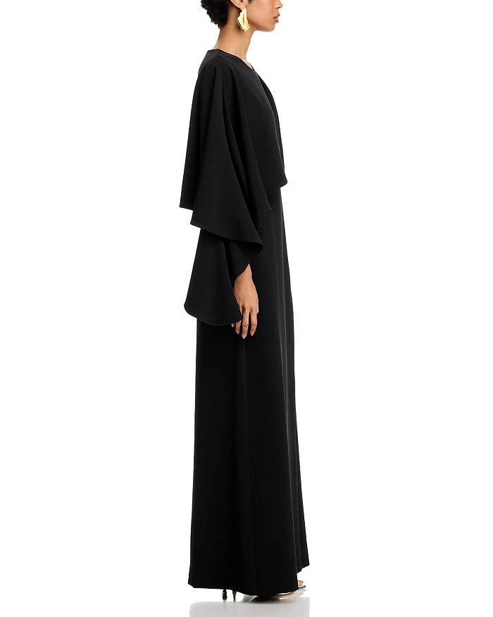 商品Black Halo|Martine Cape Sleeve Gown,价格¥3888,第5张图片详细描述