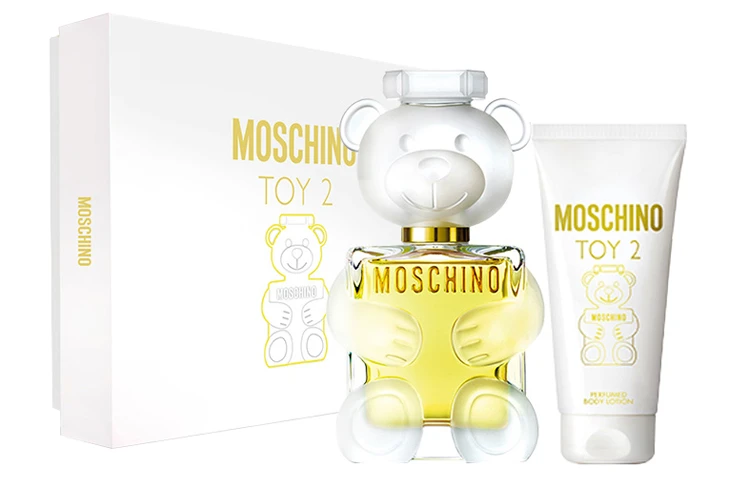 商品[国内直发] Moschino|莫斯奇诺 熊二代 润肤露香水套装 香水EDP 30ml+50ml,价格¥392,第1张图片
