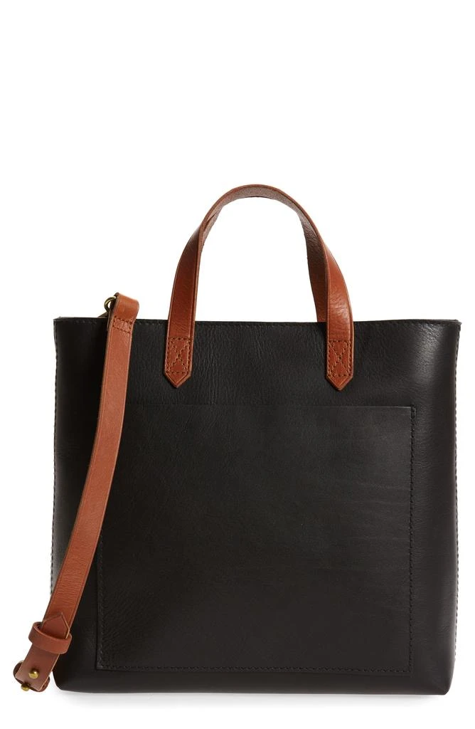 商品Madewell|中号真皮手提包,价格¥837,第1张图片