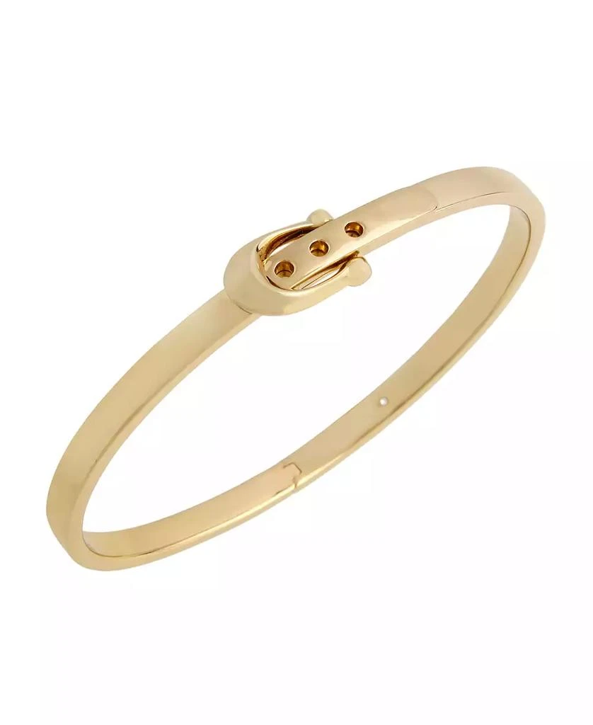 商品Coach|C Buckle Hinged Bangle Bracelet,价格¥507,第2张图片详细描述