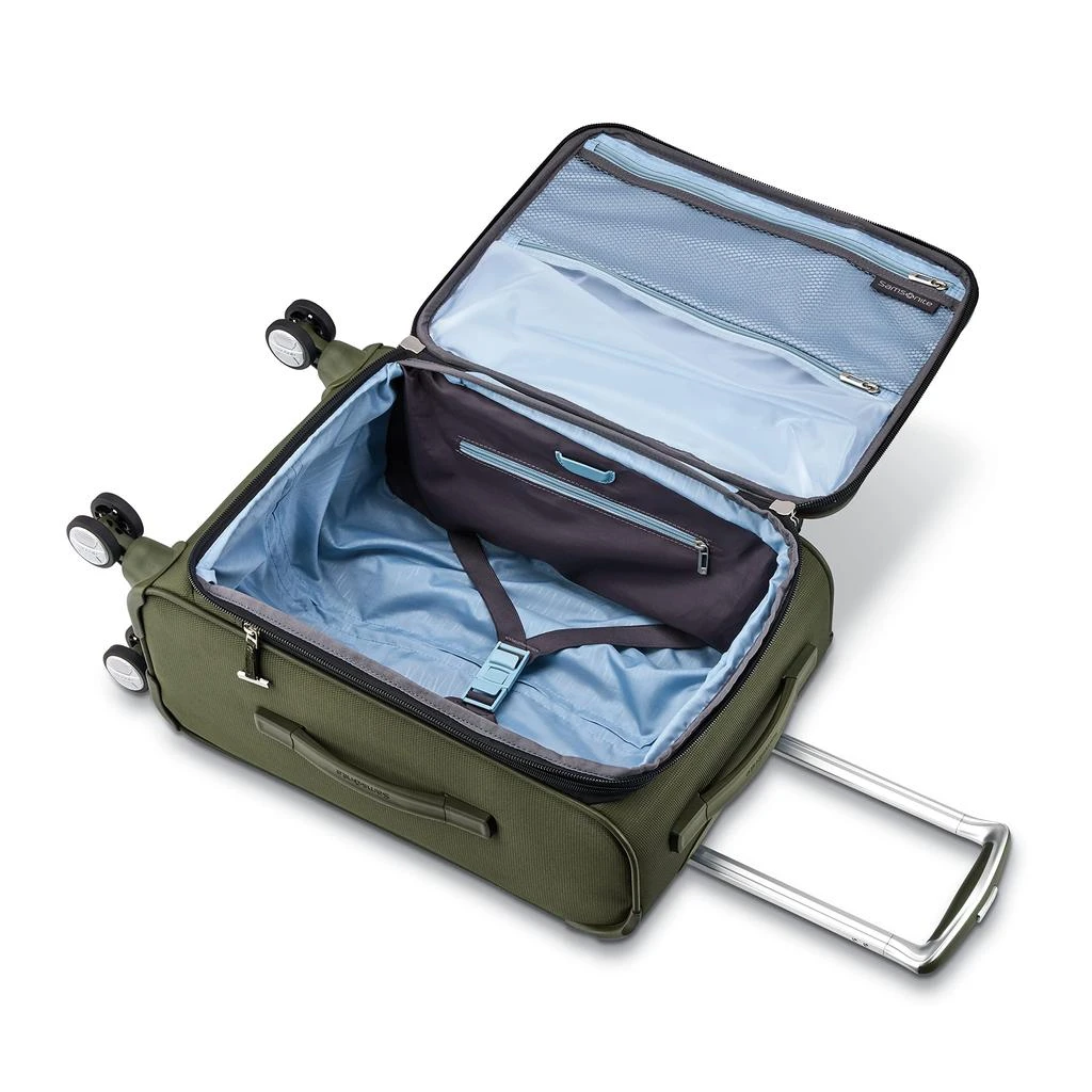 商品Samsonite|Samsonite Solyte DLX Softside Expandable Luggage with Spinner Wheels, Midnight Black, 2-Piece Set (20/25),价格¥1269,第3张图片详细描述