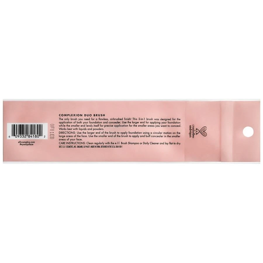 商品e.l.f.|Complexion Duo Brush,价格¥74,第2张图片详细描述