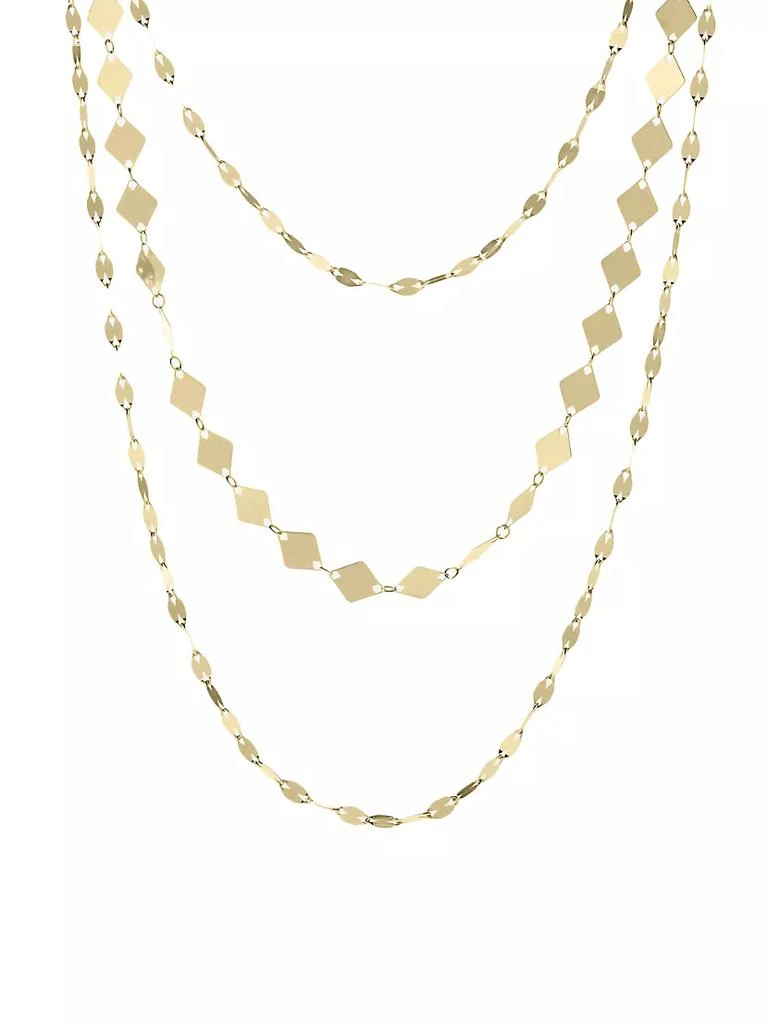 商品LANA|Blake Remix 14K Yellow Gold Layered Chain Necklace,价格¥10399,第1张图片