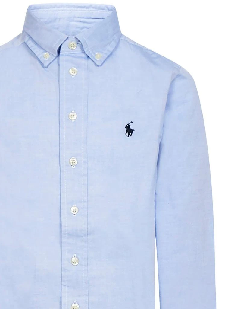 商品Ralph Lauren|Ralph Lauren Kids Pony Buttoned Long-Sleeved Shirt,价格¥956,第3张图片详细描述