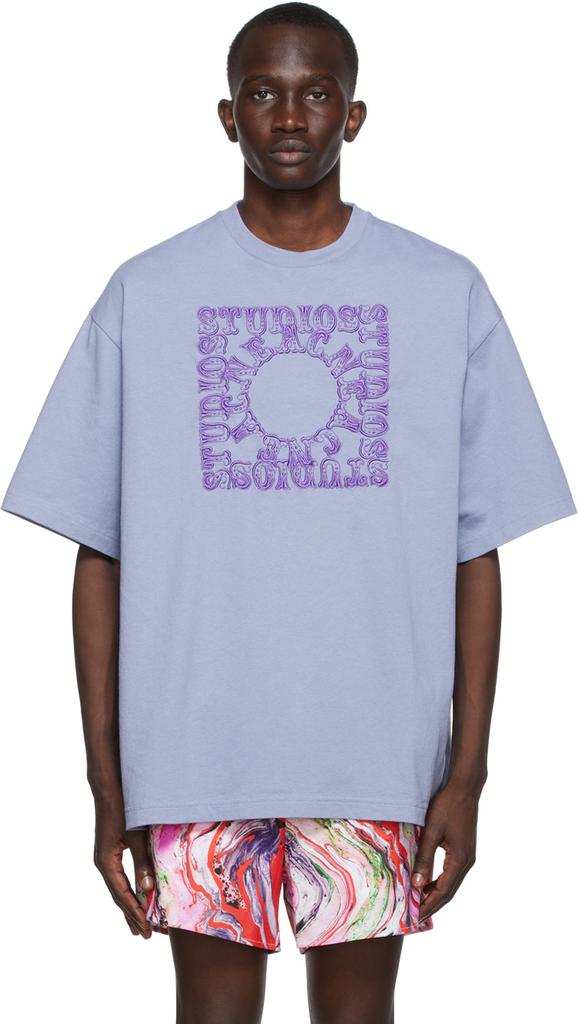 Purple Circus Lettering T-Shirt商品第1张图片规格展示