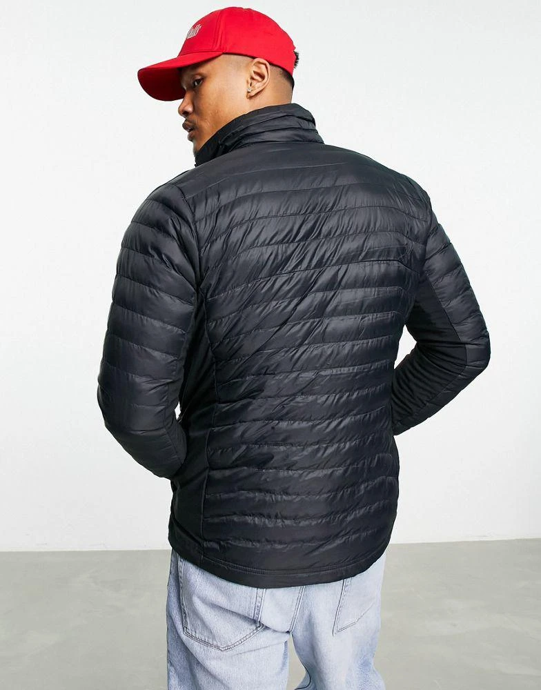 商品Columbia|Columbia Powder Pass puffer jacket in black,价格¥436,第4张图片详细描述