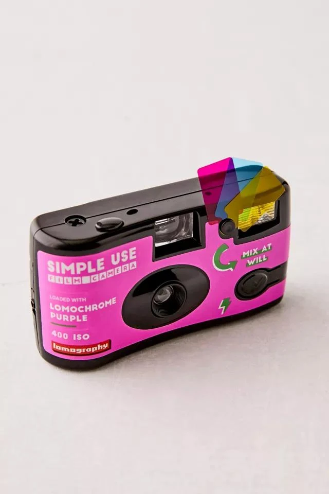 商品Lomography|Lomography Simple Use Purple Film Reloadable Camera,价格¥180,第3张图片详细描述
