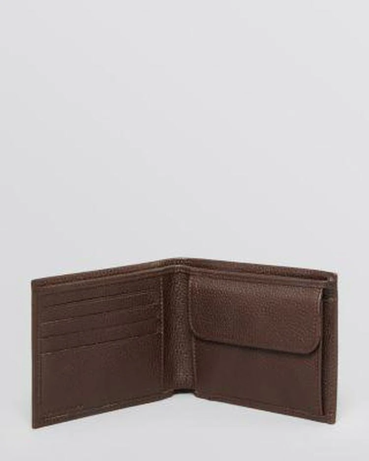 商品Longchamp|Le Foulonne Bi-Fold Wallet with Coin Pouch 钱包,价格¥1186,第2张图片详细描述