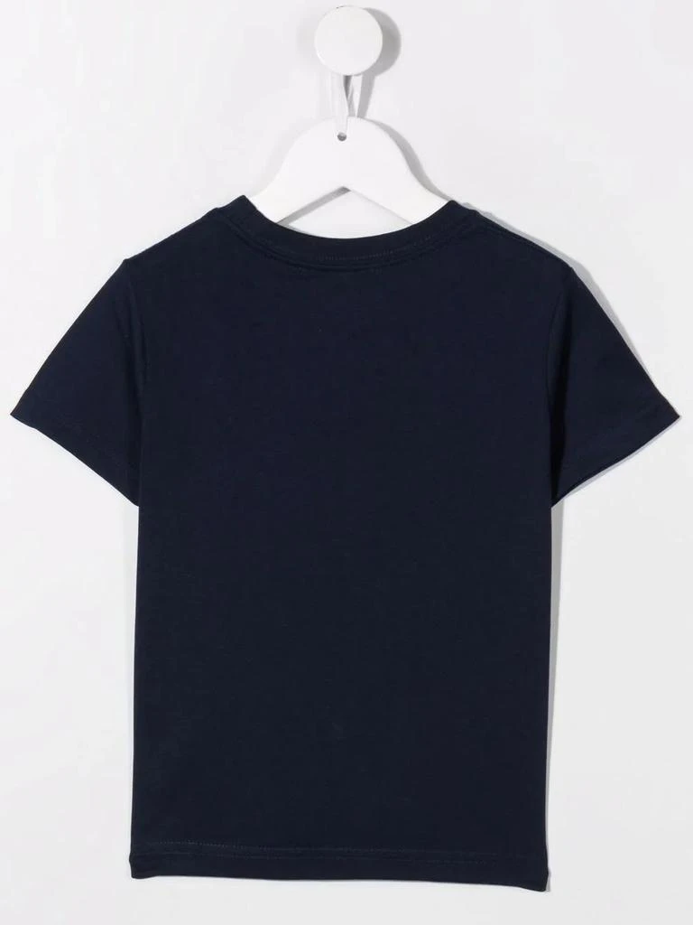 商品Ralph Lauren|Ralph Lauren Child T-shirt In Navy Blue Cotton With Red Pony,价格¥557,第2张图片详细描述