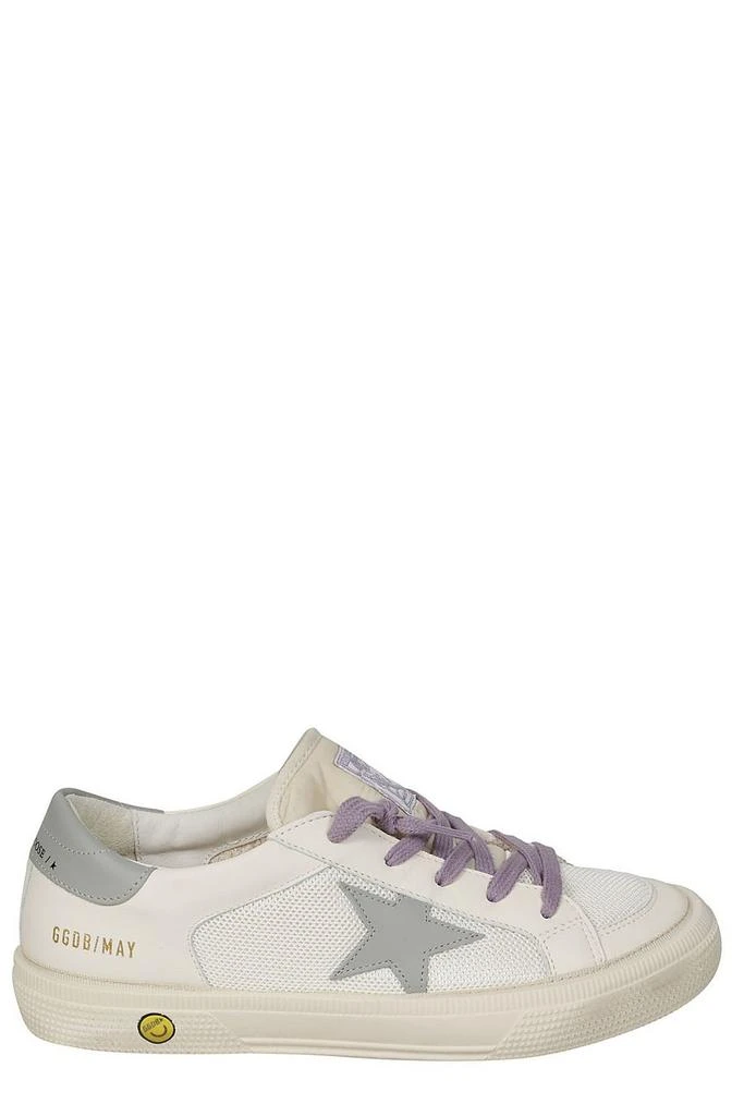 商品Golden Goose|Golden Goose Kids May Lace-Up Sneakers,价格¥1242,第1张图片