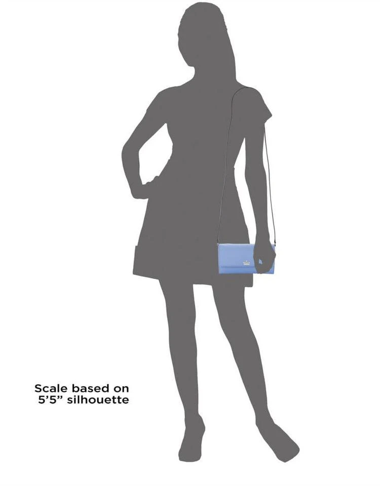 商品Kate Spade|Leather Crossbody Clutch,价格¥596,第4张图片详细描述