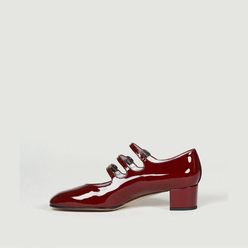 商品Carel|Kina patent leather pumps  Bordeaux Vernis  CAREL,价格¥3298,第2张图片详细描述