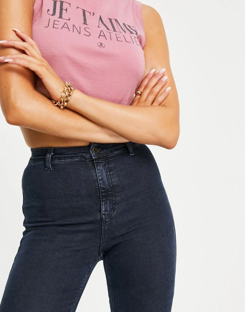 商品Topshop|Topshop Joni jean in blue black,价格¥152,第2张图片详细描述