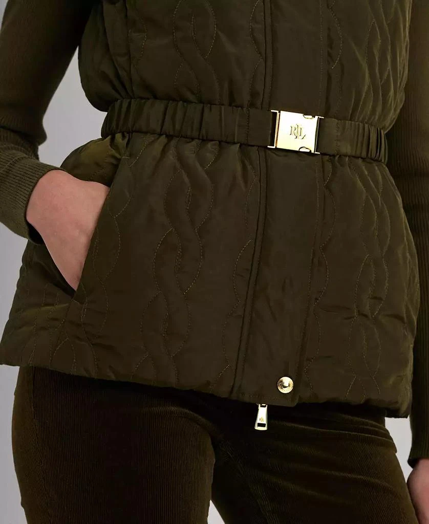 商品Ralph Lauren|Women's Quilted Down Vest,价格¥1184,第3张图片详细描述