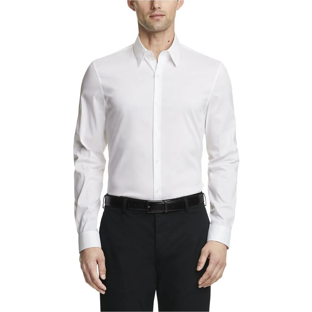 商品Calvin Klein|Men's Extra Slim Fit Stretch Dress Shirt,价格¥206,第1张图片