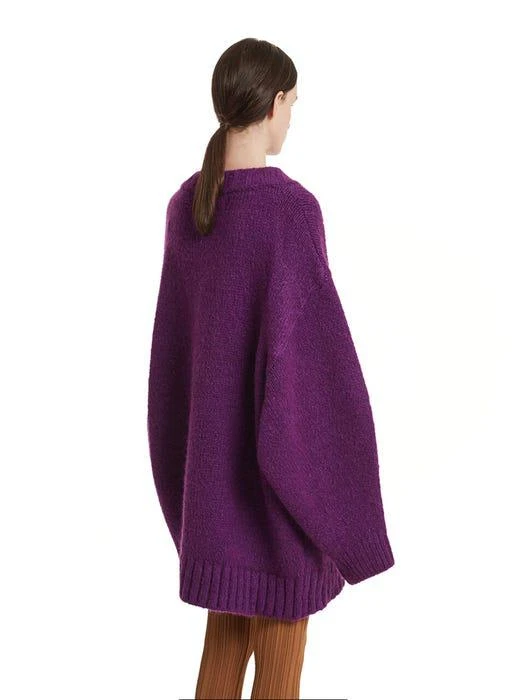 商品TRUNK PROJECT|Ballooned Sleeves Cardigan Jacket _Purple,价格¥1534,第3张图片详细描述