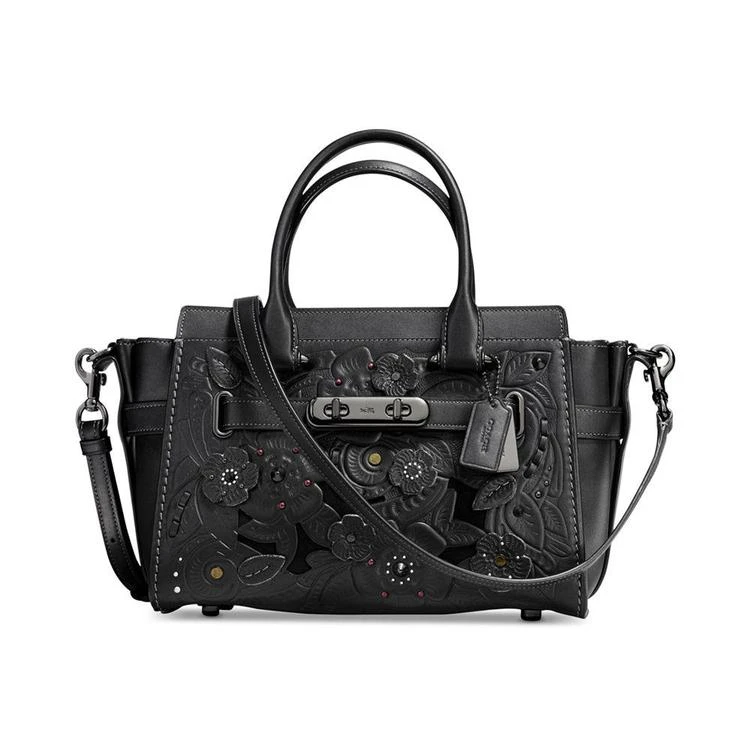 商品Coach|Swagger 27 茶玫瑰单肩包,价格¥3087,第1张图片