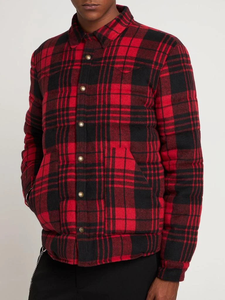 商品BLAST-OFF|Puffer Checkered Shirt Jacket,价格¥2281,第2张图片详细描述