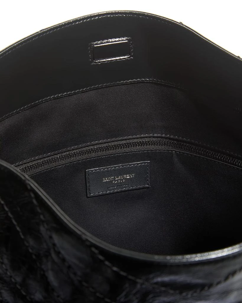商品Yves Saint Laurent|Niki Large YSL Crinkled Calf Leather Shoulder Bag,价格¥20691,第3张图片详细描述