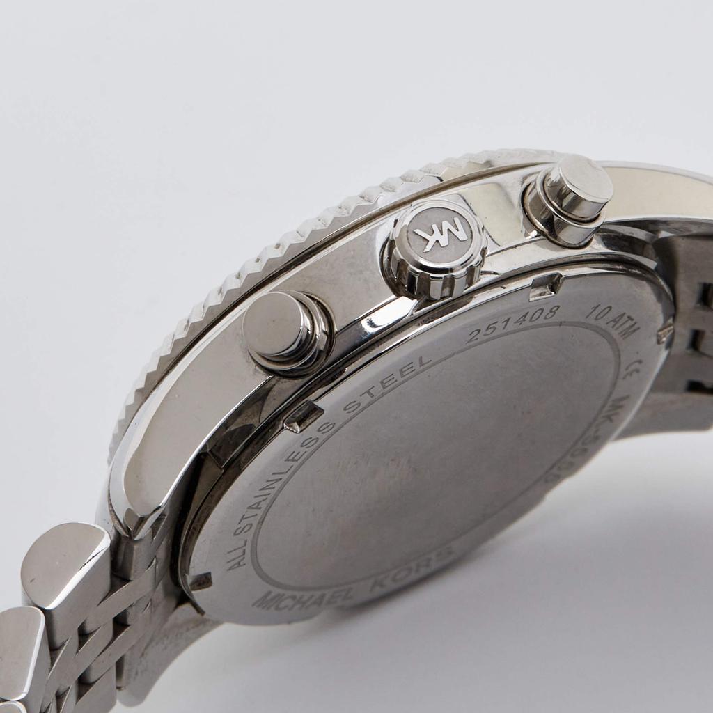 Michael Kors Silver Stainless Steel Lexington MK5555 Women's Wristwatch 38 mm商品第6张图片规格展示