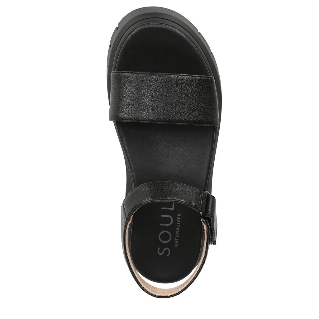 商品Naturalizer|SOUL Naturalizer - Poppi Ankle Strap Platform Flat Sandal,价格¥482,第2张图片详细描述