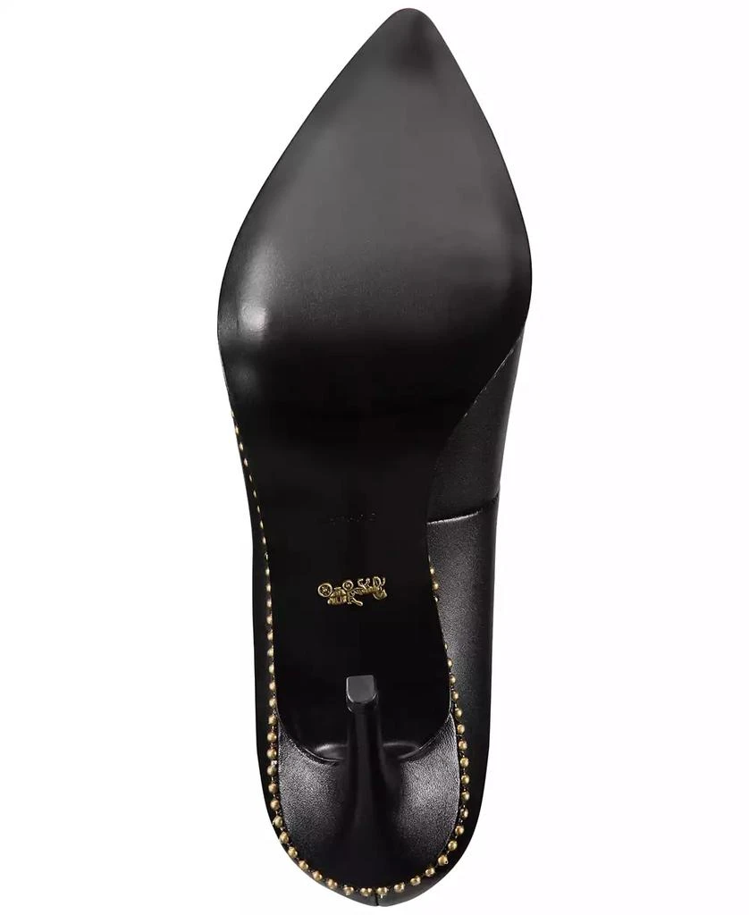 商品Coach|Women's Waverly Beadchain Pumps,价格¥588,第5张图片详细描述