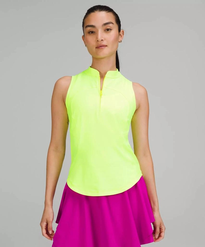 商品Lululemon|Front Zip Mock-Neck Tennis Tank Top,价格¥241,第1张图片