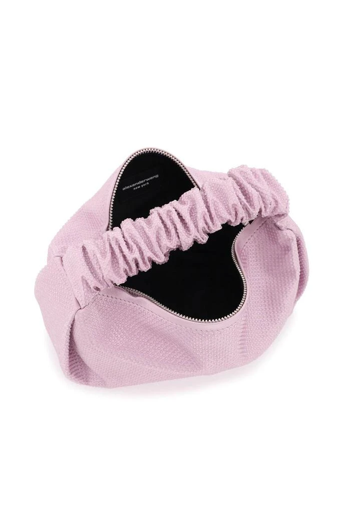 商品Alexander Wang|SCRUNCHIE MINI BAG WITH CRYSTALS,价格¥3150,第5张图片详细描述