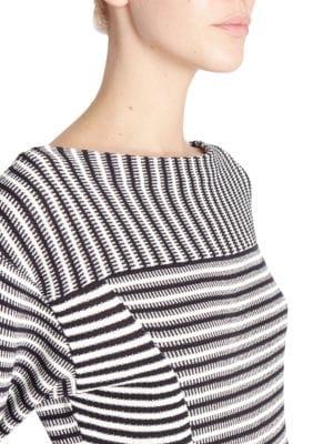 Mariniere Striped Knit Pullover Top商品第4张图片规格展示