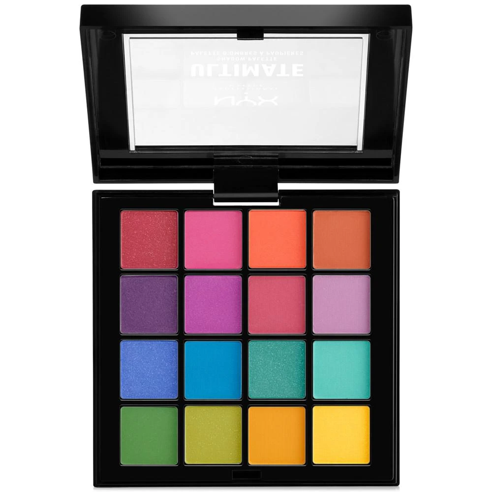 商品NYX Professional Makeup|16色眼影盘 缤纷彩色,价格¥133,第1张图片