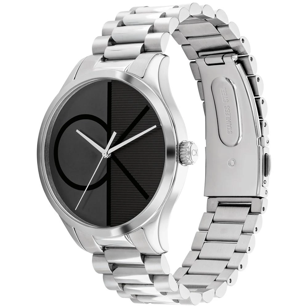 商品Calvin Klein|Men's Stainless Steel Bracelet Watch 40mm,价格¥1205,第2张图片详细描述
