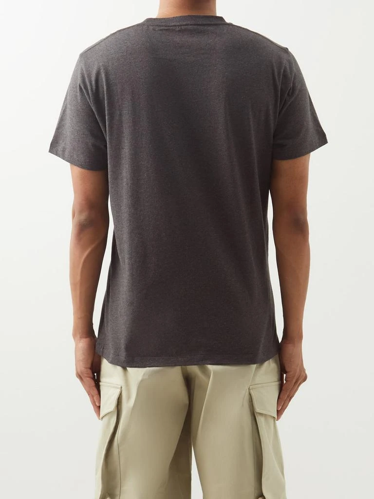 商品Loewe|Anagram-embroidered cotton-jersey T-shirt,价格¥2643,第5张图片详细描述
