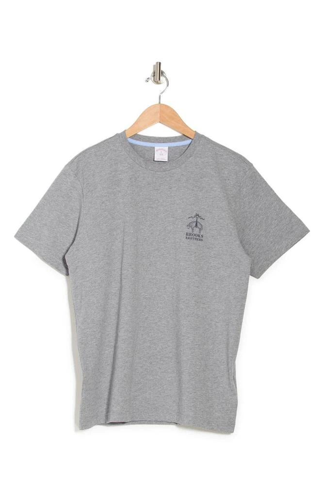 商品Brooks Brothers|Logo Crewneck T-Shirt,�价格¥185,第3张图片详细描述