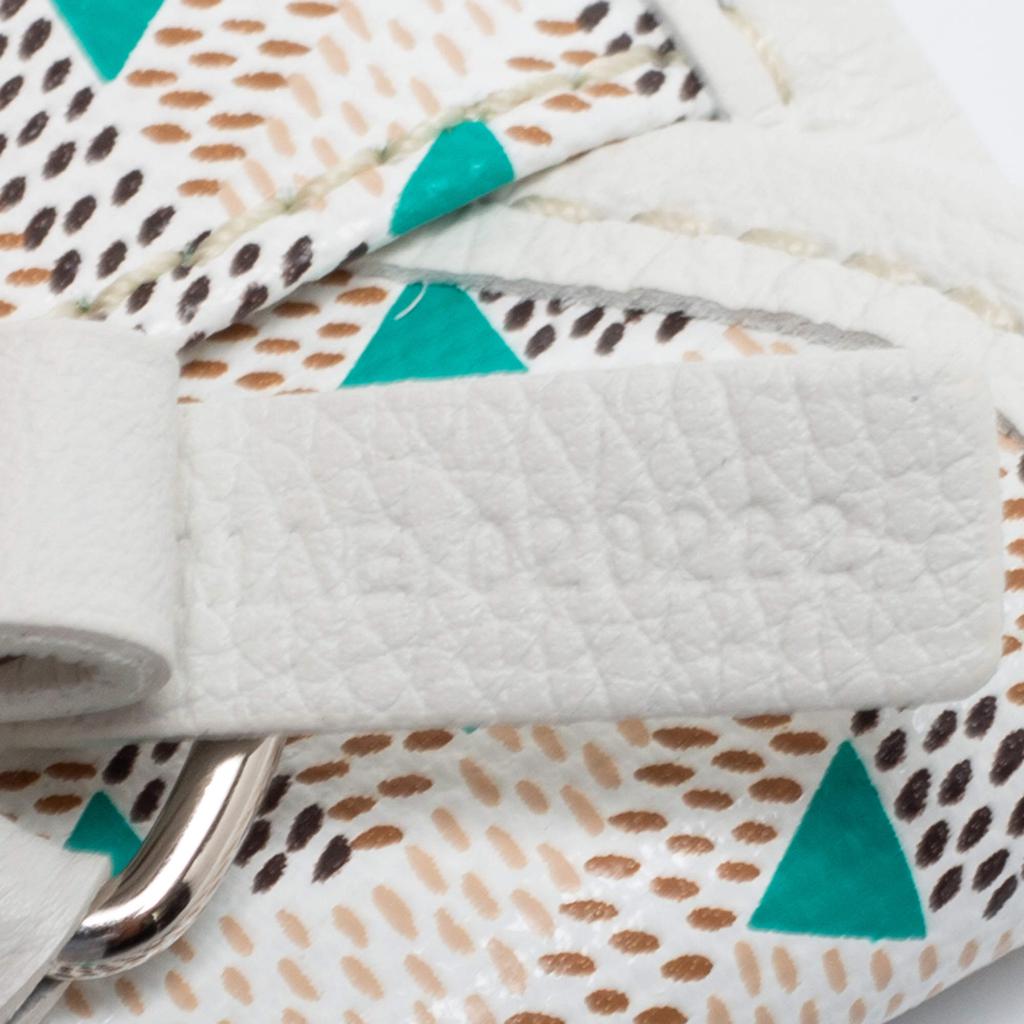 Goyard White/Green Goyardine Coated Canvas Saint Louis Claire Voie PM Tote商品第10张图片规格展示