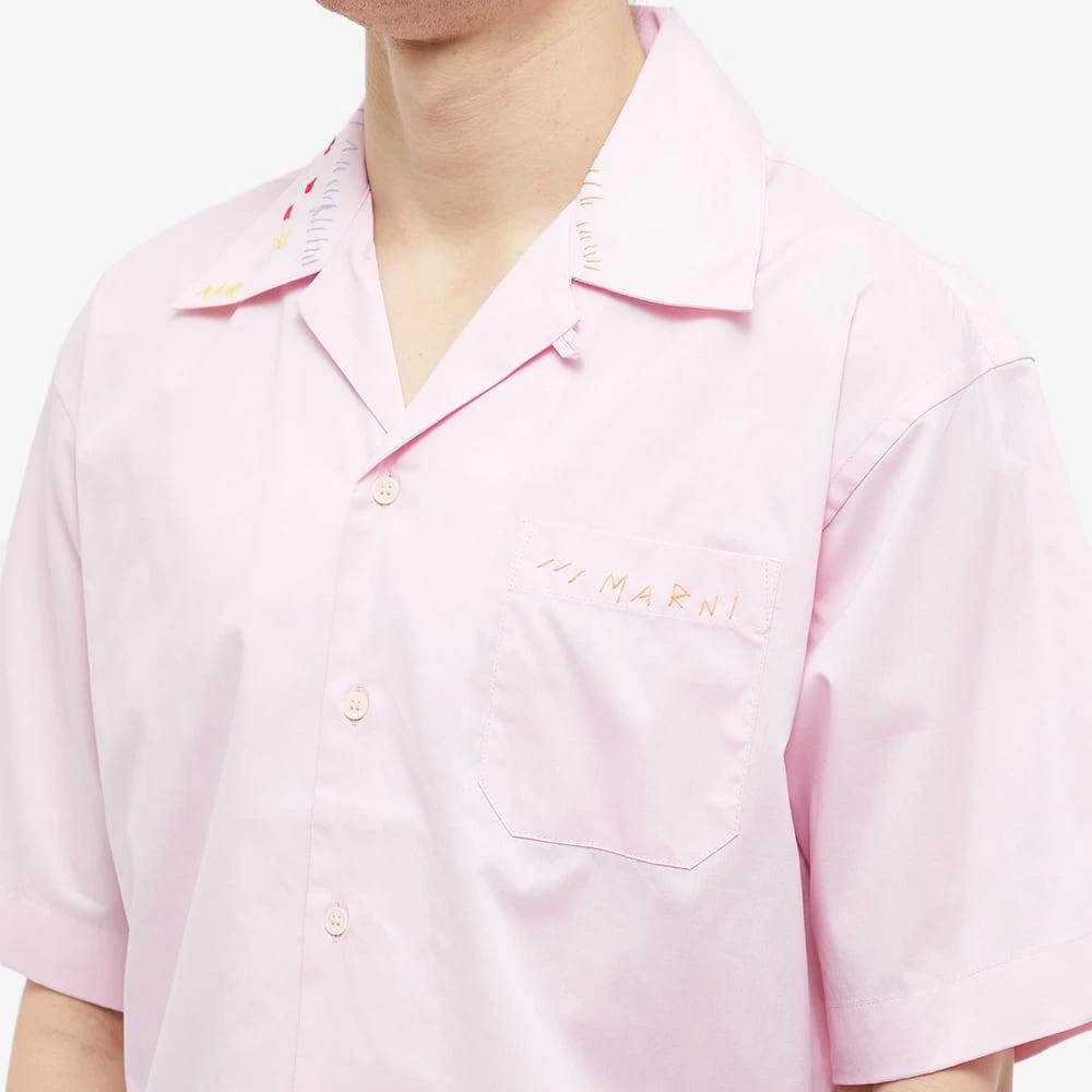 商品Marni|Marni Embroidery Logo Vacation Shirt,价格¥2202,第5张图片详细描述