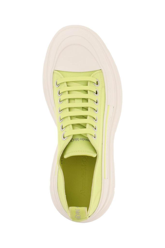 商品Alexander McQueen|CANVAS TREAD SLICK SNEAKERS,价格¥2609,第5张图片详细描述