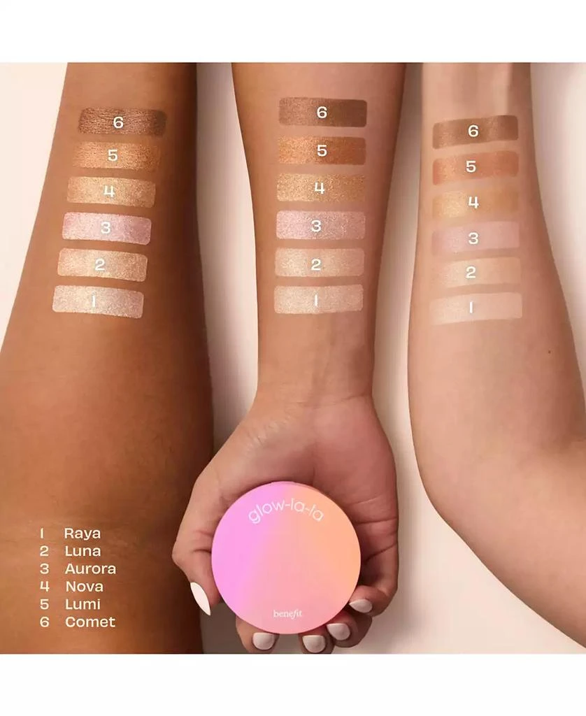 商品Benefit Cosmetics|Glow-La-La Blurring Powder Highlighter,价格¥280,第5张图片详细描述