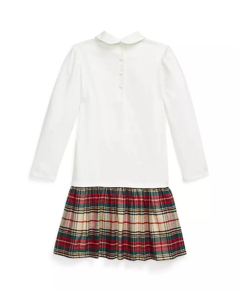 商品Ralph Lauren|Big Girls Plaid-Skirt Ponte Dress,价格¥374,第2张图片详细描述